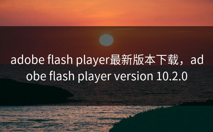 adobe flash player最新版本下载，adobe flash player version 10.2.0